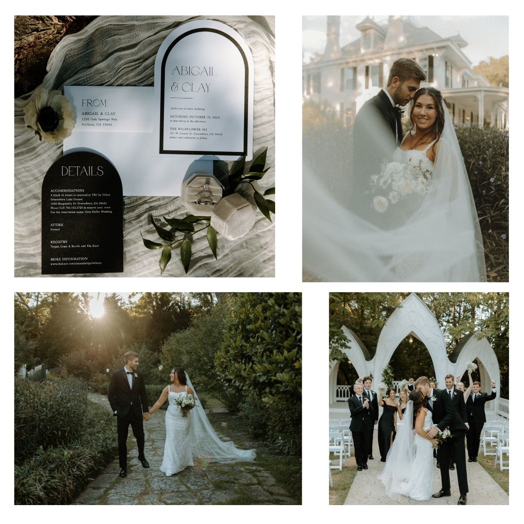 Wedding editorial layout